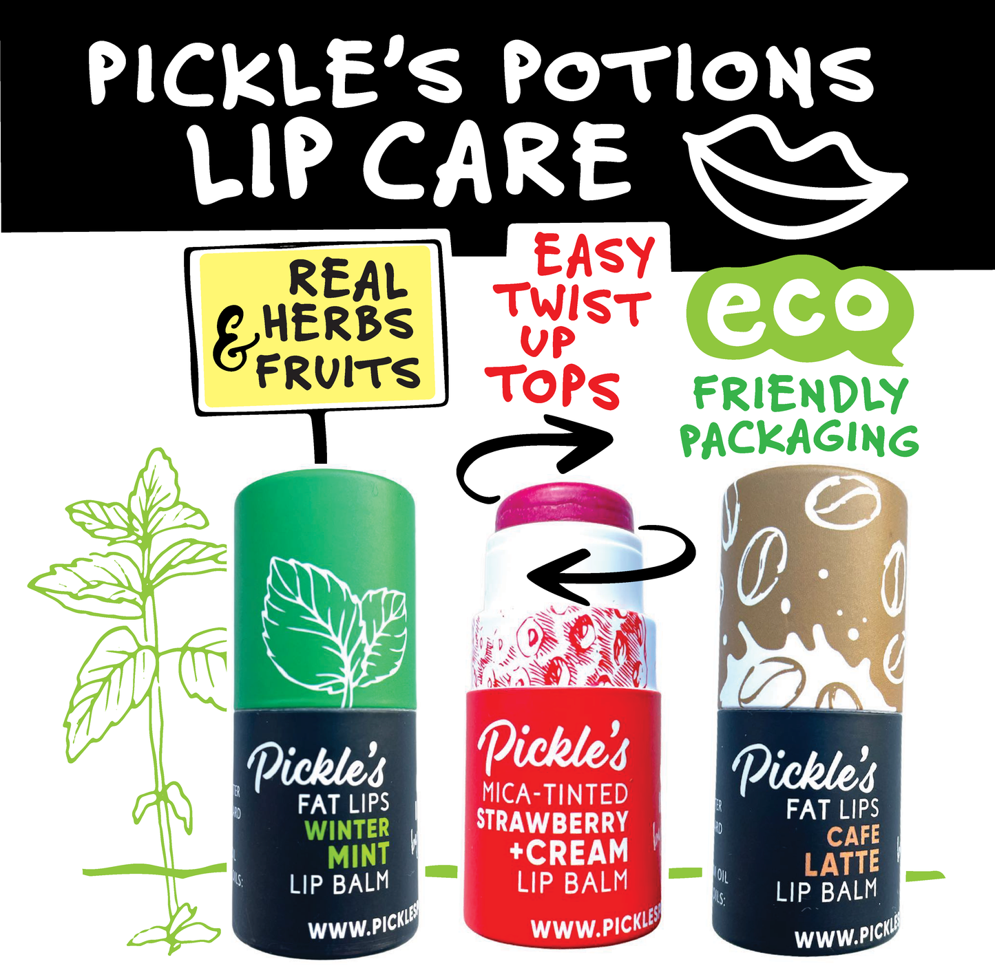 Vegan Lip Balms