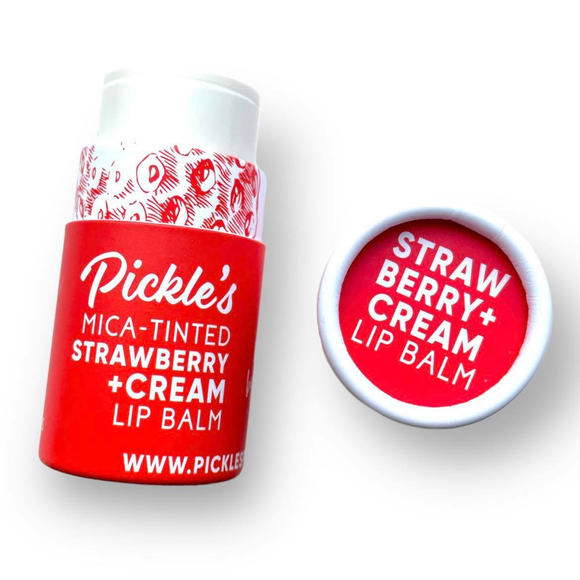 Strawberry + Cream Tinted Lip Balm