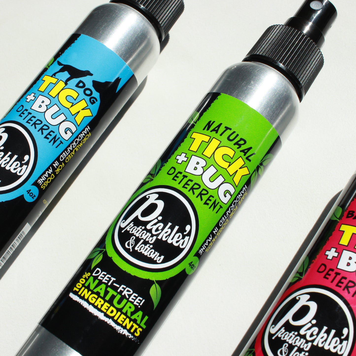 Natural tick and bug spray