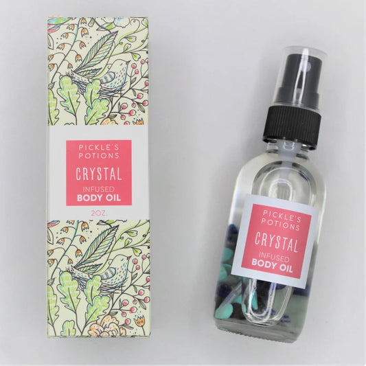 Crystal-Infused Dry Body Oil